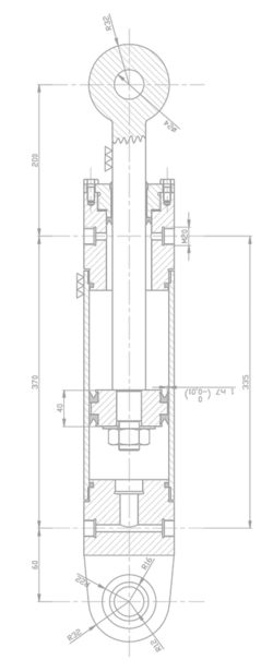 FECTUM siłownik hydrauliczny